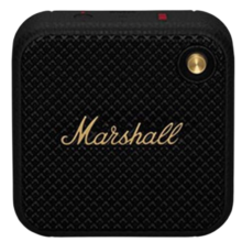 MARSHALL（马歇尔）WILLEN 音箱便携式蓝牙无线家用户外防尘防水小音响 送礼 礼物 黑金色