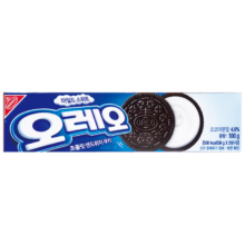 PLUS包邮：奥利奥（Oreo）奶油味夹心饼干 100g/盒 韩国原装进口 *3件