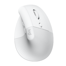 Plus:罗技（Logitech）Lift人体工学鼠标 垂直鼠标 小手鼠标 无线蓝牙鼠标 3台设备秒切换 带Logi Bolt接收器 白色