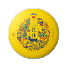 大益茶叶 普洱茶 皇茶系列明前芽茶 小龙柱 普洱熟茶 自己喝 送礼 单饼装(批次随机)357g*1饼
