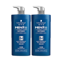 需首购：施华蔻 男士控油去屑洗发露套装 洗发水450ml*2 深层清洁油头适用洗头膏