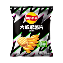 限广西、plus会员：乐事 大波浪薯片 135克 X3件 多口味可选