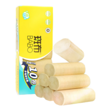 斑布  无芯卷纸  141*140mm 4层 70g/卷*10卷