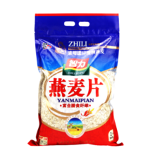 智力即食燕麦片2000g/袋高膳食纤维谷物代餐澳洲燕麦无额外添加白砂糖