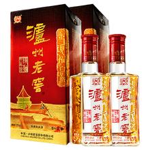 泸州老窖 六年陈头曲礼袋装 52%vol 浓香型白酒 500ml*2瓶