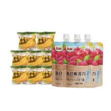 Dole 都乐 每日果冻力可吸果冻130g*3袋+香蕉片15g*8袋