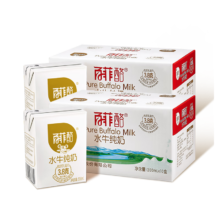 百菲酪 水牛纯奶 200ml*30盒+赠4.0g水牛纯奶1L