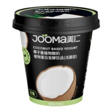 JOOMA美仁植物酸奶椰子基发酵0乳糖0胆固醇素食友好100g*3杯