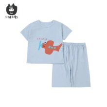 小猪大卫 儿童 纯棉短袖短裤套装 任选 × 2套