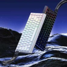 限地区、plus:迈从（MCHOSE）Ace 68/60Pro磁轴键盘 RT电竞游戏客制化机械有线连接全键热插拔网页驱动无畏契约 Ace 60 无光版 蓝冰磁轴