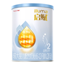 惠氏（Wyeth）启赋蓝钻 新客试喝 HMO较大婴儿配方奶粉2段（6-12月）350g