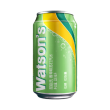 百亿补贴：屈臣氏（Watsons）苏打汽水 气泡水调酒饮料分享装 香草味330ml*12罐