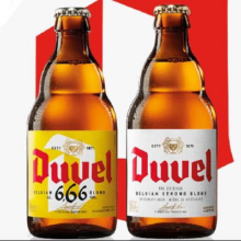 Duvel 督威 黄金艾尔+6.66 精酿啤酒组合 330ml*2瓶*2件