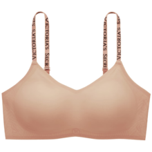维多利亚的秘密（Victoria's Secret）杨幂同款 夏季果冻条反重力软支撑凉感无痕文胸大胸显小内衣 3XY0裸色-光面花纹 11214343 M ：PRO双排扣（75C/75D/80A/80238元