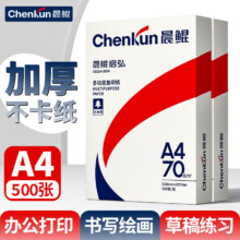 晨鲲 A4打印纸双面复印纸  体验装 100张