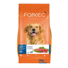 凡可奇 狗粮成犬牛肉味金毛柯基比熊中大型犬宠物天然犬粮均衡营养10KG
