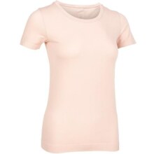 迪卡侬瑜伽上衣女健身运动跑步健身服短袖裸感轻盈瑜伽服SAT4