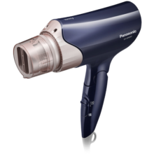 松下（Panasonic）双侧矿物质负离子电吹风机家用速干大功率理发店学生折叠式冷热风女吹风筒新年礼物情人节礼物 EH-WNE6C 【双侧矿物质负离子+炫动&扩散风