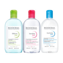 【自营】Bioderma/贝德玛卸妆水500ml脸眼唇三合一敏感肌