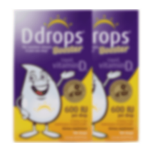 Ddrops滴卓思婴幼儿童宝宝复合维生素D3滴剂vd3液体补钙1岁-18岁