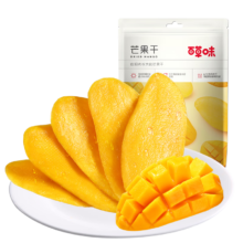PLUS会员、首单礼金：百草味 芒果干120g/袋