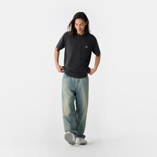 Gap 男女装2025春季新款纯棉刺绣logo口袋短袖T恤简约风上衣725620 深灰色 M (170/92A)亚洲尺码