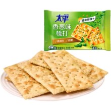 太平 梳打饼干 香葱味 100g 任选8件