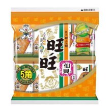 旺旺雪饼仙贝 仙贝5角包160g*1袋（含20小包）