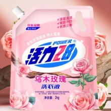 POWER28 活力28 乌木玫瑰洗衣液 2kg/袋