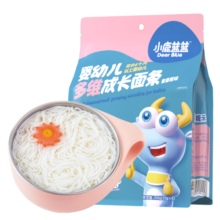 小鹿蓝蓝 婴幼儿有机加铁粒粒面160g 宝宝辅食婴儿辅食 无盐面条营养主食