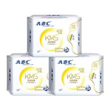 ABC 日用卫生巾组合 姨妈巾套装KMS纤薄棉柔清新舒适240mm*24片