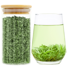 绿满堂碧螺春绿茶2025年新茶明前特级头采茶叶春茶高山云雾绿茶50克罐装