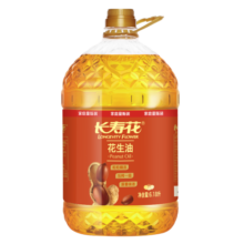 长寿花 花生油6.18L 食用油 压榨一级