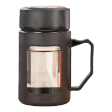 惊喜自营 玻璃把手水杯 500ml