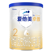 爱他美（Aptamil）卓傲较大婴儿配方奶粉2段（6—12月龄）300g  小罐装试用装