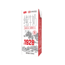 卫岗中华老字号全脂纯牛奶200ml×24盒儿童早餐奶