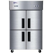 星星四门冰箱商用四开门厨房大容量酒店双温冷藏冷冻立式保鲜冰柜