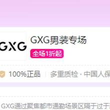 促销活动：唯品会 GXG男装专场