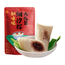 知味观粽子 中华老字号 红豆沙甜粽 细沙粽大礼包1000g10只装29.9元（需领券）
