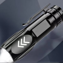 【明亮耀眼】户外专用led手电筒超亮强光usb充电迷你便携多功能 250毫安led手电筒-S2普亮