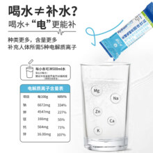 【专享】水力速无糖电解质冲剂运动健身流汗补水功能性饮料粉