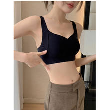 雅慕纯反重力提拉女显小聚拢内衣女文胸