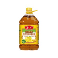 88vip：鲁花淘淘飘香低芥酸4.28L菜籽油