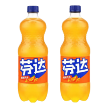 可口可乐 芬达橙味 888ml*2瓶