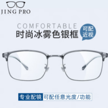 winsee 万新  1.60MR-8较薄非球面树脂镜片（阿贝数40）+超轻钛架多款可选