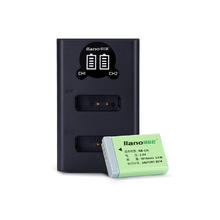绿巨能 LIano 绿巨能 NB-13L 相机电池 3.6V 1010mAh 2粒 两电双充套装