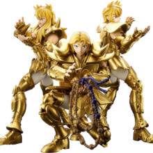 圣斗士星矢 3只组合装(白羊座·穆+狮子座·艾欧里亚+天蝎座·米罗)