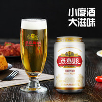 燕京啤酒 U8经典罐 330mL*24罐 整箱装￥54.00 4.5折 比上一次爆料降低 ￥5.45