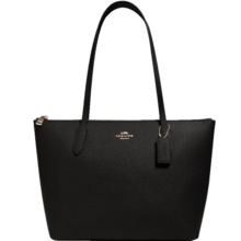 蔻驰（COACH）奢侈品女包TOTE拉链托特手提单肩包4454【品牌授权】送女友礼物