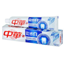 中华瓷感白冬青薄荷味牙膏90g【临期清仓】